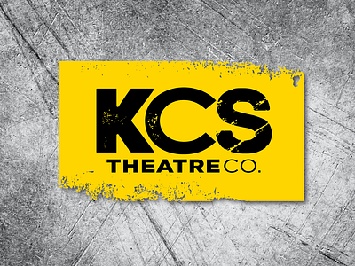 Identity - KCS Theatre Co. branding communications design graphic design identity logo theatre typography