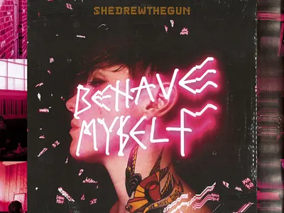 Behave Myself artists band brand branding design direction feminist graphic design icon liverpool music musician photography pink poster print protest punk sheffield typography