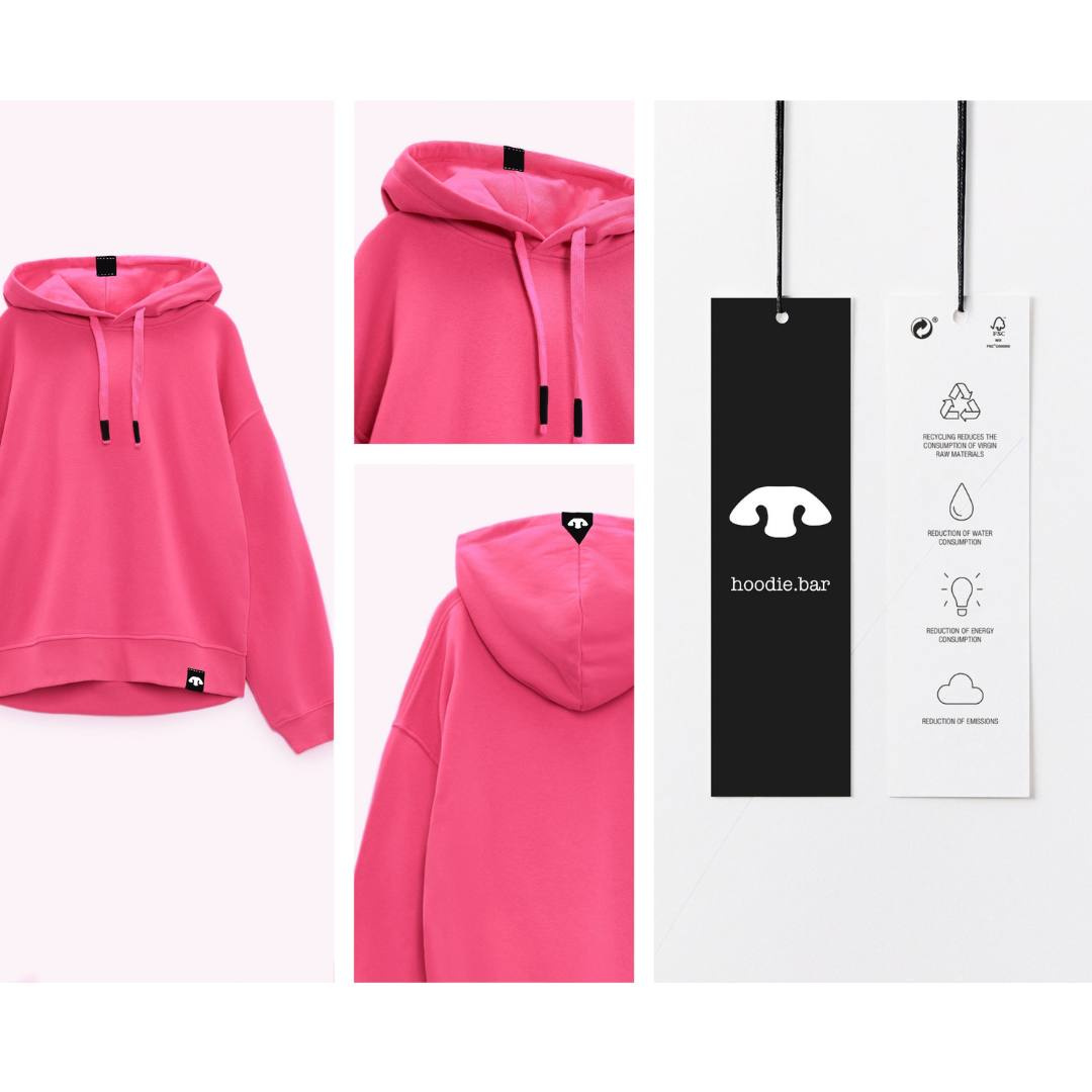 Example of Logo Hoodie.Bar