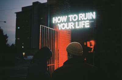 How to Ruin Your Life apple music art bar brand design gig icon illustration indie liverpool logo music neon photography poster print signage spotify venue vinyl