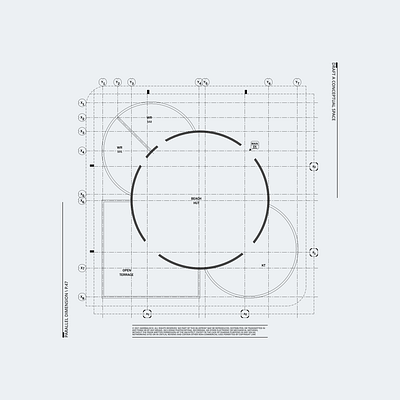 Parallel Dimension \ P.47 architecture architecture design blueprint design drafting illustration layoutdesign prototype vector
