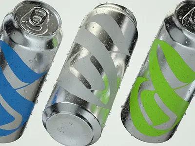 CANS™ 24oz 3d 3d illustration acid graphics alcohol beer beer label blackletter blender can chrome custom type label octane packaging product tall can water drops