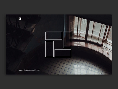 Web Portfolio Concept motion motion graphics transitions ui web