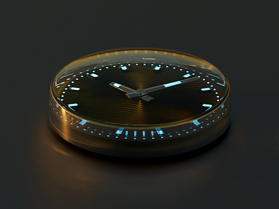 Procedural Watch 3d design future illustration procedural watch