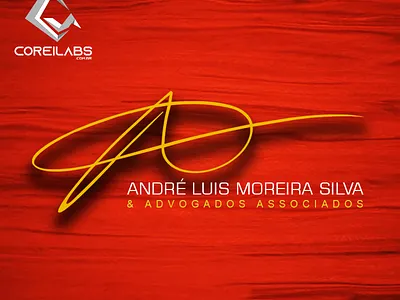 André Luis Advogados Logo branding design graphic design illustration logo typography vector