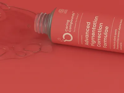 Branding & 3D Product Visualisation for Organic Skincare Brand