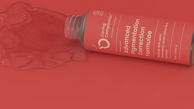 Branding & 3D Product Visualisation for Organic Skincare Brand