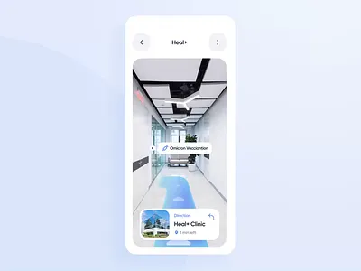 VR Vaccination Mobile App android app animation app design app screen clinic healthcare ios app mobile app mobile app design mobile ui mvp ronas it ui ux vaccination virtual reality vr