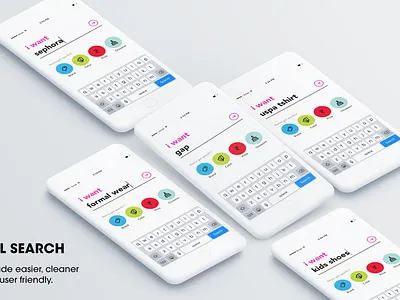 Global search app app design fashion app fashion search global search search design search ui ui design visual design