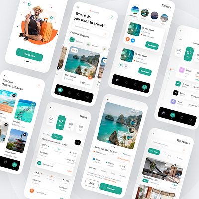 Guidera Project 3d motion graphics ui