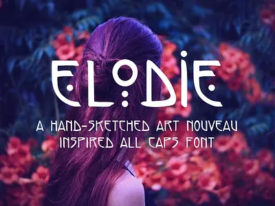 Elodie Display Font branding design display font graphic design illustration logo serif typeface typography