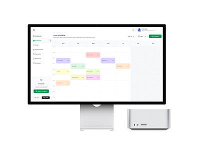 Healthify - Schedule design ui ui design uidesign