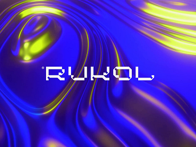 Rukol®️ Brand Identity brand branding concept crypto futuristic gradient illustration logo logo design logomark logotype mark minimalist nft simple type