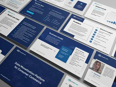 Pitch deck Design for an IT Startup design google slides graphic design investor deck keynote pitch deck pitch deck design powerpoint presentation design startup presentation