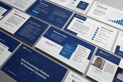 Pitch deck Design for an IT Startup design google slides graphic design investor deck keynote pitch deck pitch deck design powerpoint presentation design startup presentation