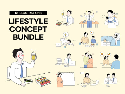 LIFESTYLE CONCEPT BUNDLE people