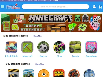 Discount Party Supply botusers datacleanupscripts datamigraton integrationwithcrm migratesite siteload