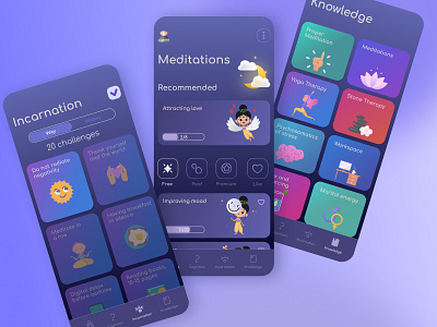 Apsy 2022 app branding illustration logo meditation pantone trend typography ui ux