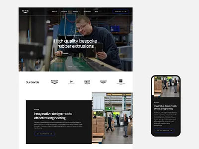 Nufox: Landing Page design typography ui user user experience user interface ux web website