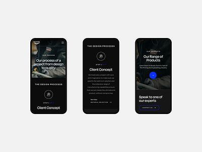 Nufox: Our Process design iphone responsive ui user experience user interface ux web website