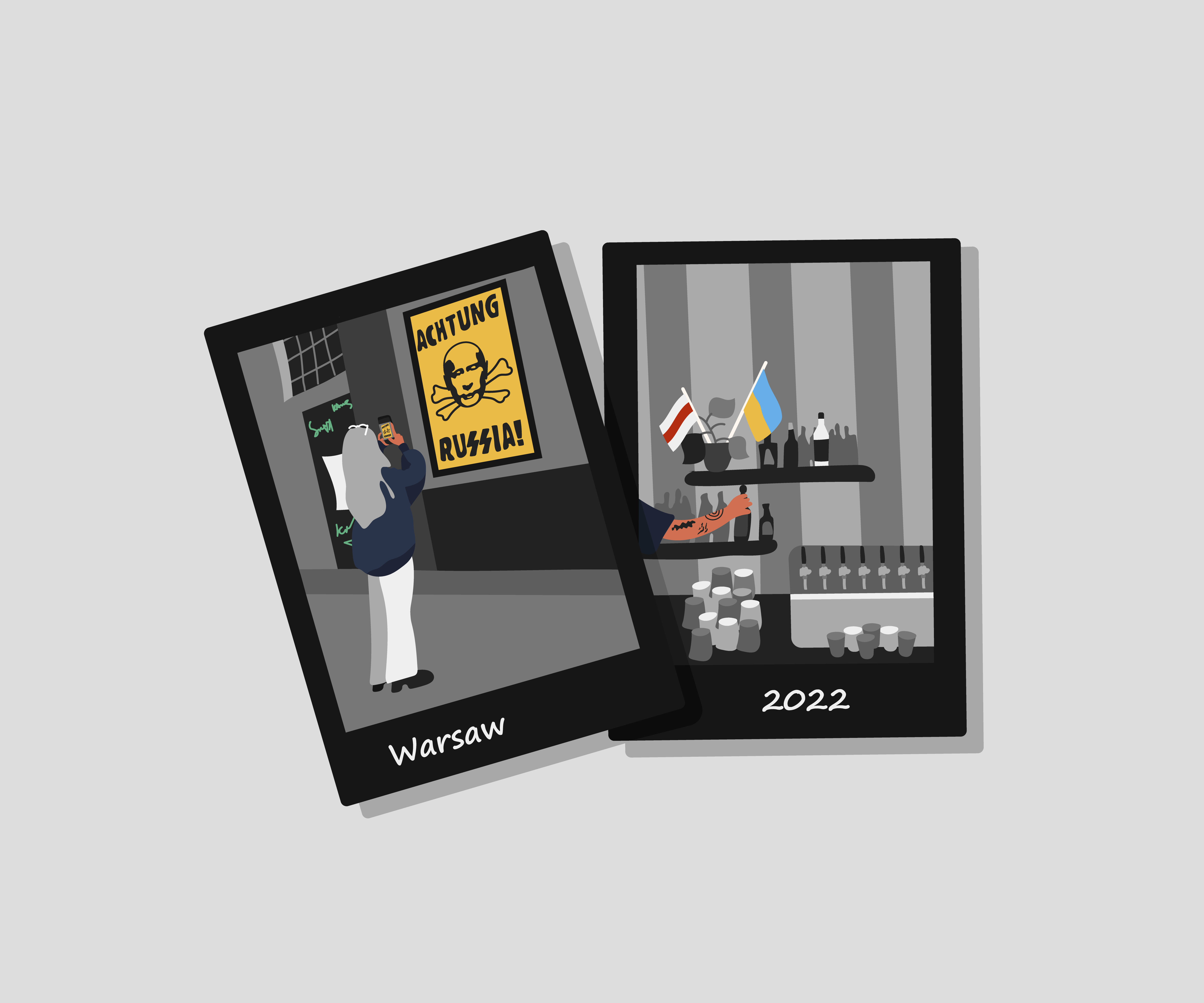 #StandWithUkraine 2022 collection design flat illustration nottowar nowar peaceforukraine photo poland polaroid standwithukraine stopputin supportukraine vector war war2022 warinukraine warsaw