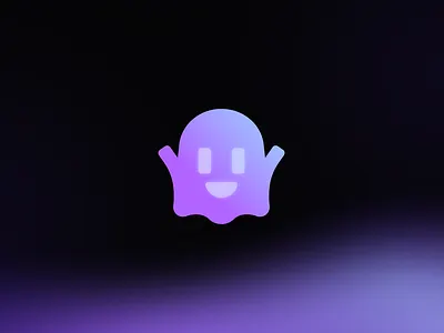 Aave - Logo Redesign aave bitcoin blockchain blue branding crypto defi design ethereum ghost gradient illustration logo nft opensea protocol purple redesign token vector