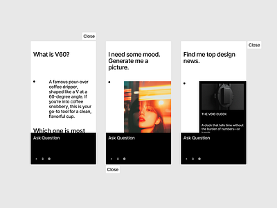 AI Chat Collection: Brutalism #1 ai app assistant bot brutalism chat chatbot desktop figma minimal product product design ui ux