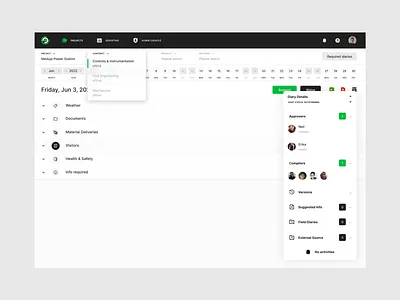 C-com application app application design contract contract management design ui user experience user interface ux