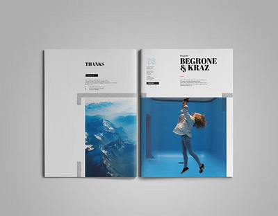 Free Begrone & kraz | Magazine Template bestseller branding brochure clean creative design editable envato fashion graphic design indesign lifestyle logo lookbook magazine minimal multipurpose simple template unique