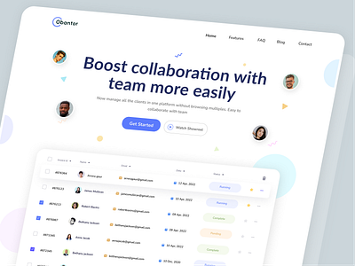 Task Management business dashboard designer landing page product design project task management team ui uiux ux web design