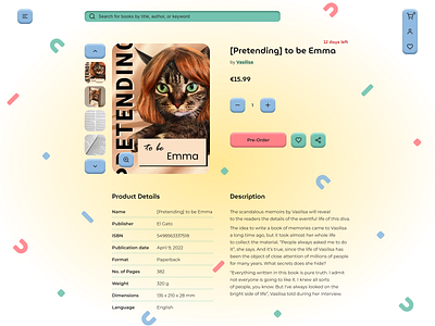 Daily UI 075 — Pre-Order dailyui dailyui075 dailyux design figma pattern ui ux webdesign