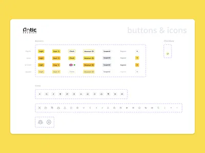 Antic browser app Design system app design desktop app ui ux web
