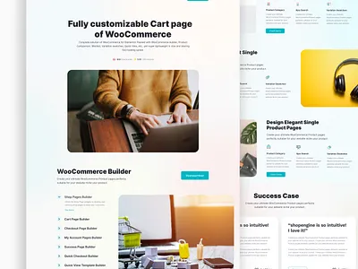 Landing Page clean design landing page minimal ui ux website