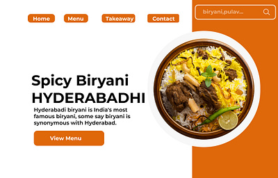 Food web design food graphic design illustration ui ux