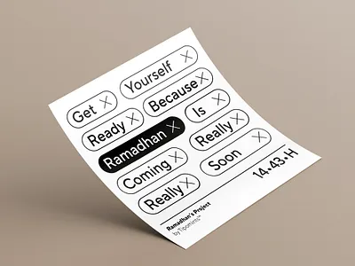 Get Ready for Ramadan branding cover design editorial editorial design flyer graphic design logo magazine poster quotes typography ui