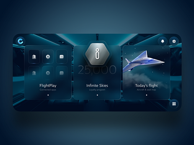 Game interface design game hmi ife in flight entertainment interactive interface ui