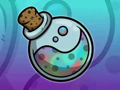 Emote: Magic Potion bizzarbox discord discord emotes emoji emote emotes fantasy gamer magic potion roleplaying rp stream streamer streaming sub badges twitch twitch emotes