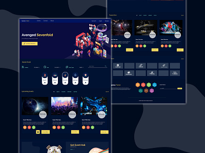 Express Ticket branding event event management online event ui ux website design