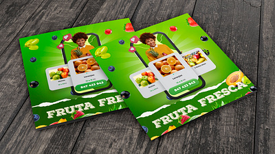 Fruta Fresca branding design graphic design