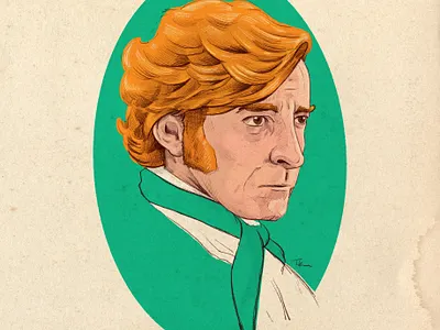 OUR FLAG MEANS DEATH: Stede Bonett drawing illustration pirate portrait procreate