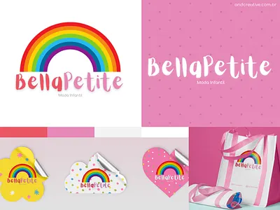 Bella Petite branding design graphic design logo typography