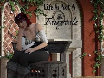 Cover, not a fairytale design graphic design illustration