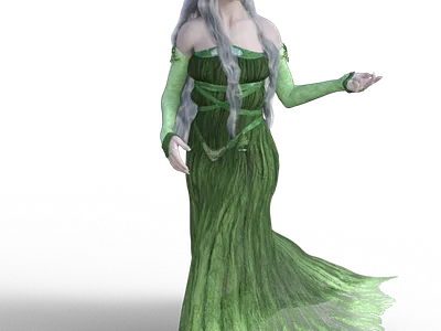 3d model forest fairy 3d design graphic design illustration