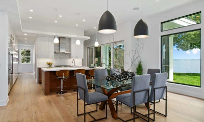 How many pendant lights over kitchen island