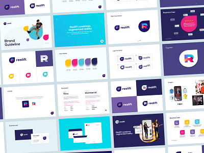 Getrealift Branding brand guide branding branding book branding design design freelance freelance logo designer freelancer illustration logo logo branding logo designer logodesigner ui ux website website design