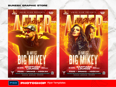 Night Club Flyer ladies night