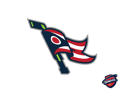 Columbus Blue Jackets - Sean's NHL blue jackets branding cbj columbus hockey identity illustration illustrator logo nhl sports vector