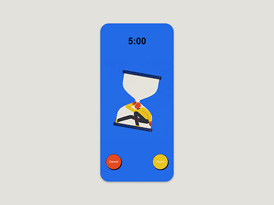 Daily UI 014: Countdown Timer (Animated) app clock clock app countdown countdown app countdown timer daily ui daily ui 014 daily ui 14 dailyui dailyui014 design graphic design timer timer app ui user interface ux