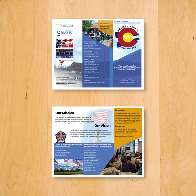 Brochure update brochure design graphic design layout pamphlet typography update