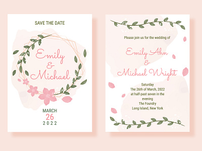 Rustic wedding invitation adobeillustrator design graphic design graphicdesign illustration invintation rustik wedding